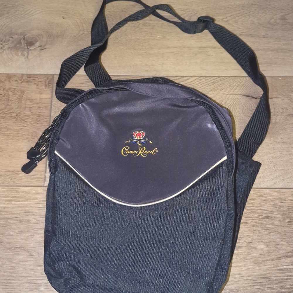 Crown Royal Black Crossbody Bag